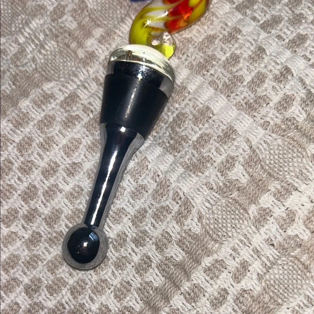Colorful Seahorse Wine Stopper